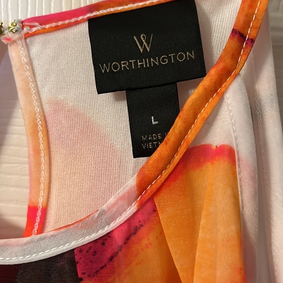 Worthington halter top size L - Picture 2 of 7